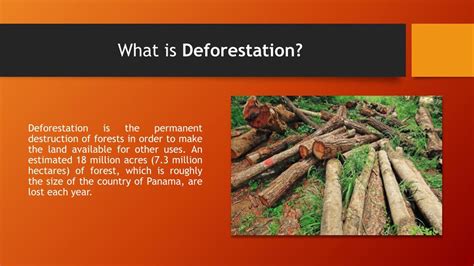 What Are Some Causes Of Deforestation